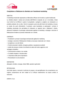 Conquistare e fidelizzare la clientela con l`emotional marketing