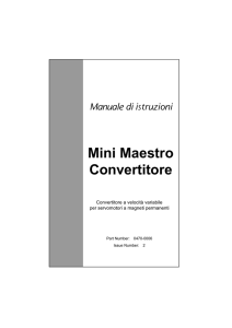 Mini Maestro Convertitore
