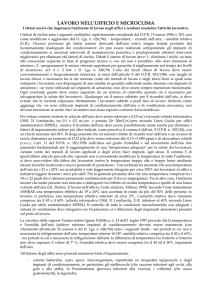 lavoro nell`ufficio e microclima - UIL PA-UR