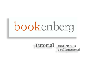 Tutorial Bookenberg II