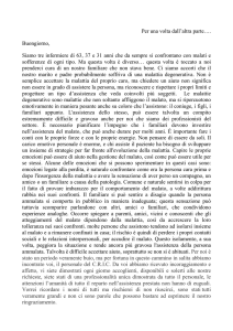 Elogio della Sig.ra Barbera per il CRIC