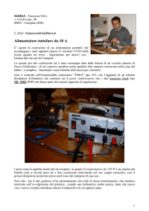 Alimentatore tuttofare da 10 A