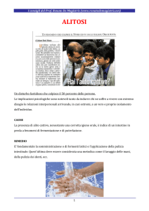 alitosi - Prof. Renato De Magistris