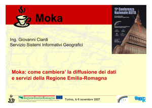 Moka: un CMS GIS basato su un catalogo dati, applicazioni e servizi