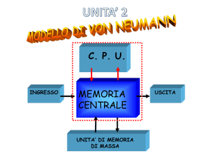 UNITA` 2 All`interno di un computer