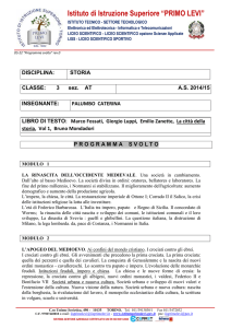 Istituto di Istruzione Superiore “PRIMO LEVI”