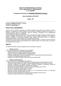 Preventivo - 2D Biologia