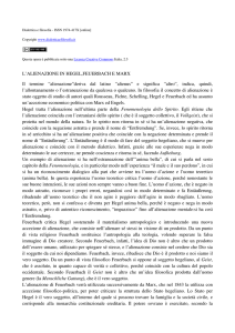 “alienazione”deriva dal latino