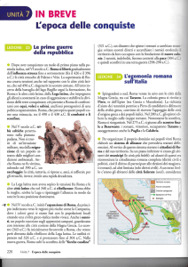 L`epoca delle conquiste