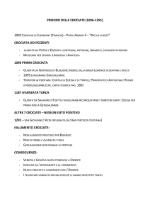 PERIODODELLECROCIATE(1096-1291) APA URBANO II–“D