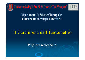 Tumori secernenti estrogeni - Università degli Studi di Roma "Tor