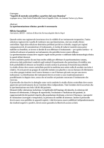 Abstract - Scienza in Rete