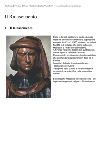 Il Rinascimento - CRED Ausilioteca Firenze