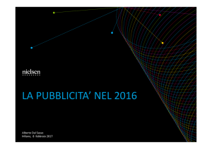 Nielsen stima la chiusura del mercato pubblicitario nel