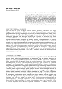 autoritratto - Giovanni Guaccero