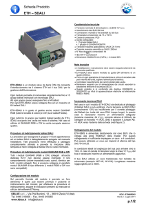 Scheda Prodotto ETH – SDALI p.1/2