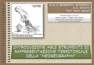 GIS: Sistema Informativo Geografico