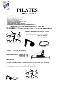 PILATES volantino ANDREA DORIA