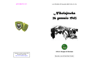 Nikolajewka 26 gennaio 1943