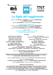La figlia del reggimento - Fondazione Teatro Nuovo Torino
