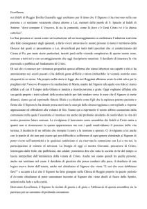 Eccellenza, noi fedeli di Reggio Emilia Guastalla oggi esultiamo per