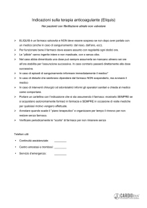 NAO scheda paziente Eliquis