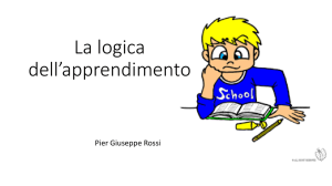 La logica dell`apprendimento