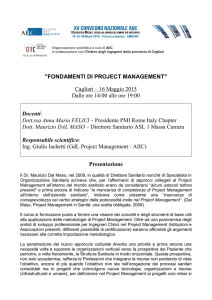 fondamenti di project management