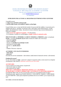 ISTRUZIONE PER ACCESSO AL REGISTRO ELETTRONICO PER I