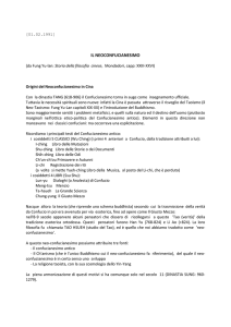 IL NEOCONFUCIANESIMO