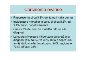 Neoplasie dell`ovaio