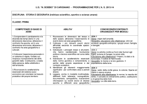 PROGRAMMAZIONE PER L`AS 2013-14 DISCIPLINA