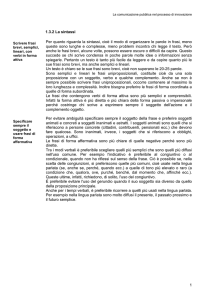 La sintassi - Comune di Campagnano di Roma