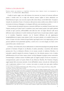 La struttura ontologica della persona umana