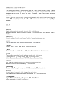 Esercizi di riconoscimento