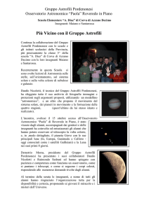 Visita della Scuola Elementare “A. Diaz” di