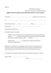 mod. b - scheda famiglia vigilanza autosomministrazione