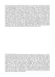 Il concetto più importante dell`etica antica è quello di areté