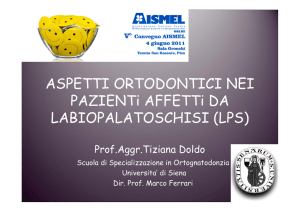 ASPETTI ORTODONTICI NEI PAZIENTi AFFETTi DA
