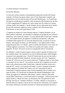 I cavalieri teutonici in Transilvania Di Facchini Massimo La storia dei