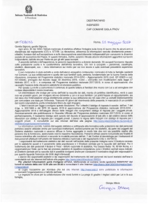 Lettera in italiano