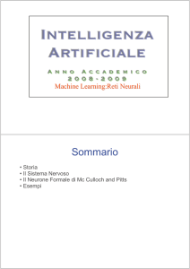 Reti Neurali