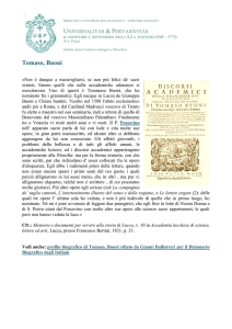 Buoni, Tommaso - Biblioteca Universitaria di Genova