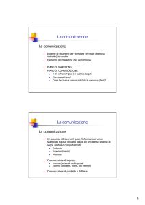 (Microsoft PowerPoint - Lezioni di marketing 2016 [modalit\340