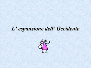 L` espansione dell` Occidente
