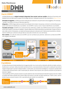 Data Warehouse Cos`è il DWH? Il problema