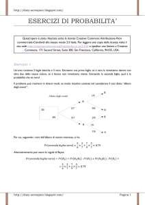 esercizi di probabilita - Digilander