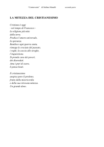 la mitezza del cristianesimo