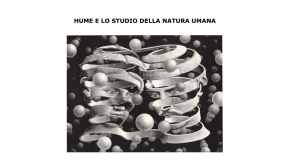 hume e lo studio della natura umana