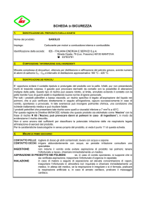 Scheda sicurezza Gasolio [file]